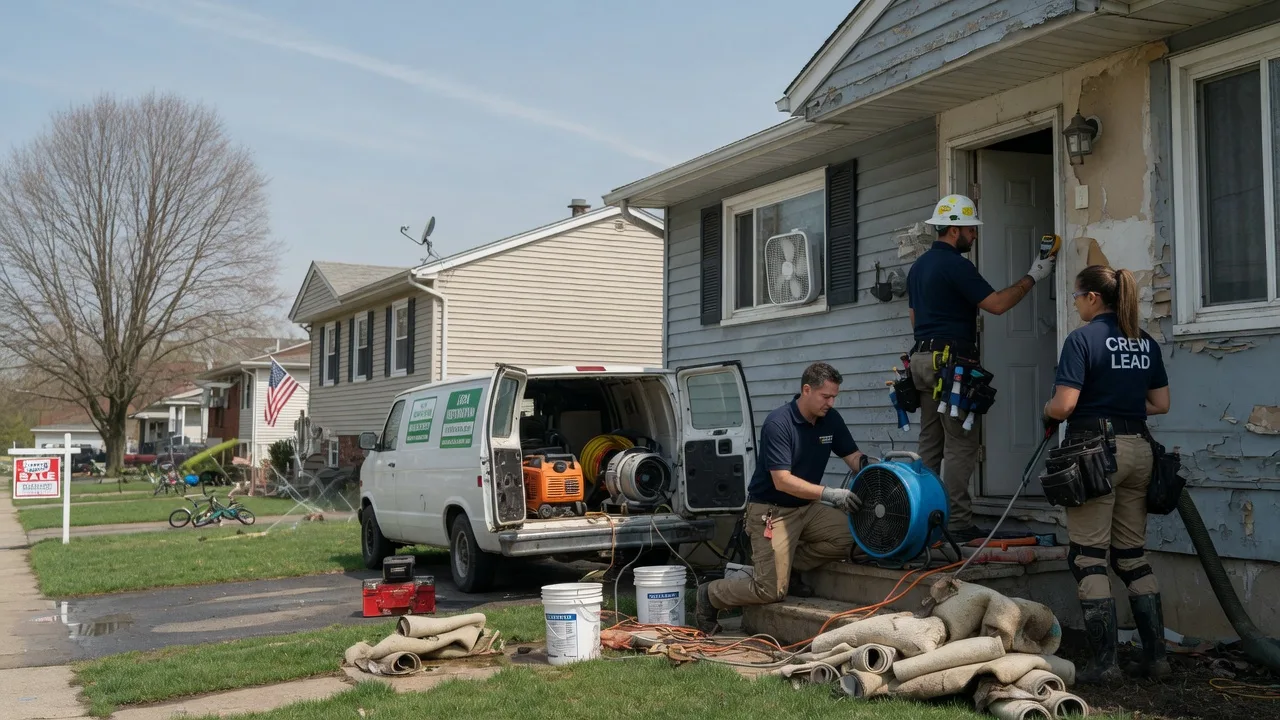 Flood Cleanup in Charleroi, PA near me